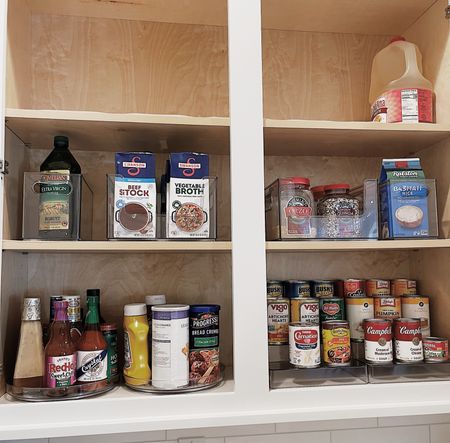 Inexpensive pantry organization with Walmart favorites.
Home organization 
Kitchen organization 

#LTKfindsunder50 #LTKsalealert #LTKhome