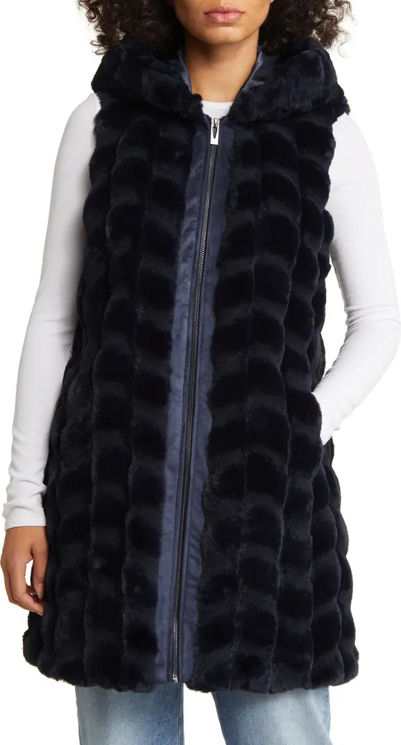 Hooded Faux Fur Vest | Nordstrom