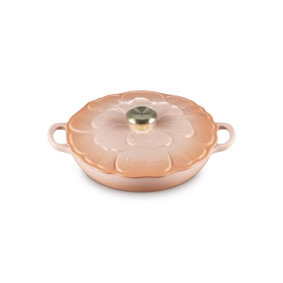 Le Creuset Enameled Cast Signature Petal Braiser, 2.25 Qt. | Wayfair North America