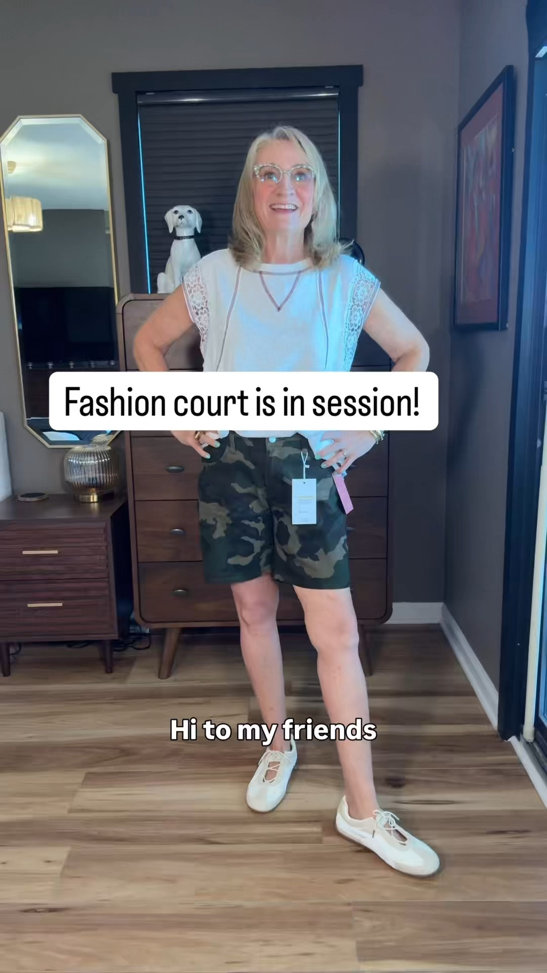 These are all pieces I purchased myself on Amazon and I'm having fun styling them. Do you believe that camouflage is a neutral? I believe that you can mix and match patterns if you stay within a neutral color palette. Let me know if you would wear this in the comments! Comment SHOP for the links. @yeokou_fashion #stylinginspo #affordablefashion #camoflauge #ootd #styleover50

#LTKootd #LTKOver40
