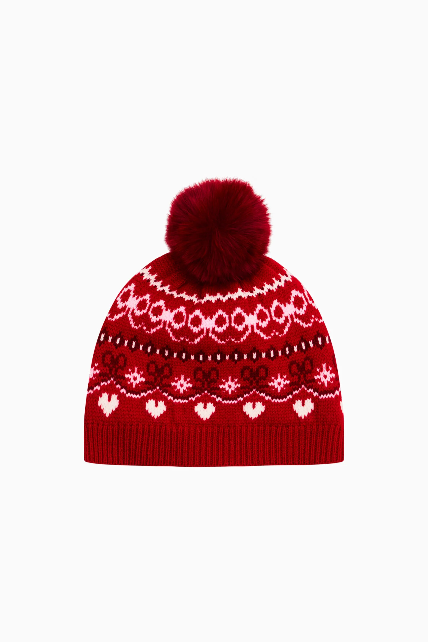 Sanibel Wool Fair Isle Beanie | LoveShackFancy