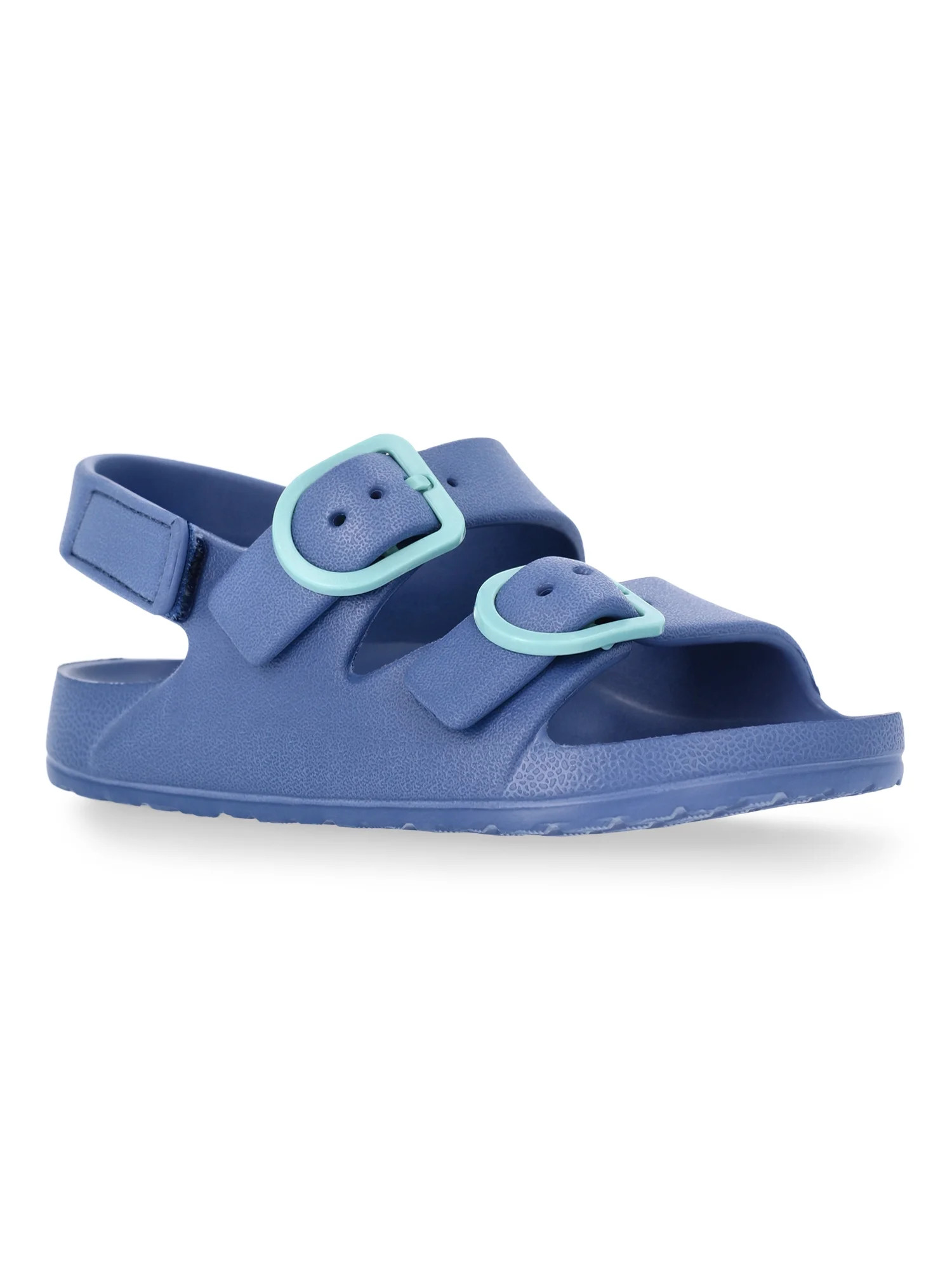 Wonder Nation Toddler Boys EVA Two Buckle Print Sandals | Walmart (US)
