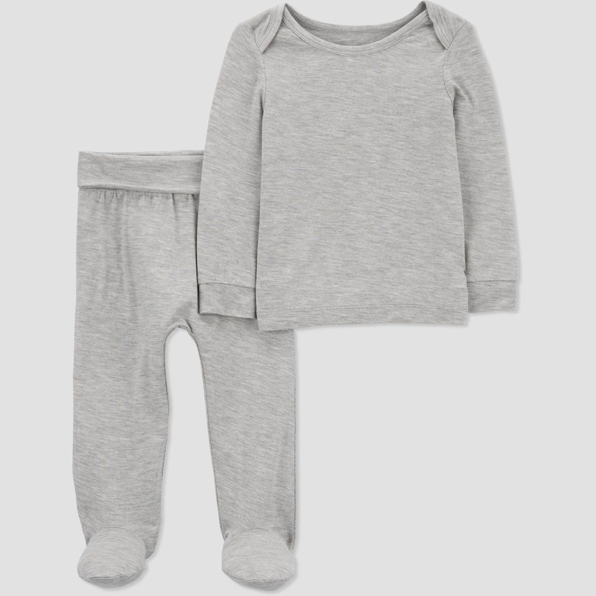 Carter's Just One You®️ Baby Boys' 2pc Top & Bottom Set - Heather Gray | Target