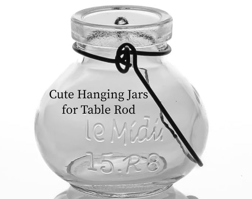Just spotted these! I think they’re SO cute for the table rod. Just ordered a set. 🤗 

Table Rod decor, hanging jars, hanging vases, table top decor 

#LTKFindsUnder50 #LTKHome