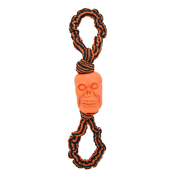 Thrills & Chills Skeleton Bungee Rope Dog Toy | PetSmart