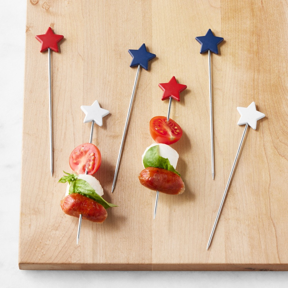 Americana Cocktail Picks, Set of 6 | Williams-Sonoma
