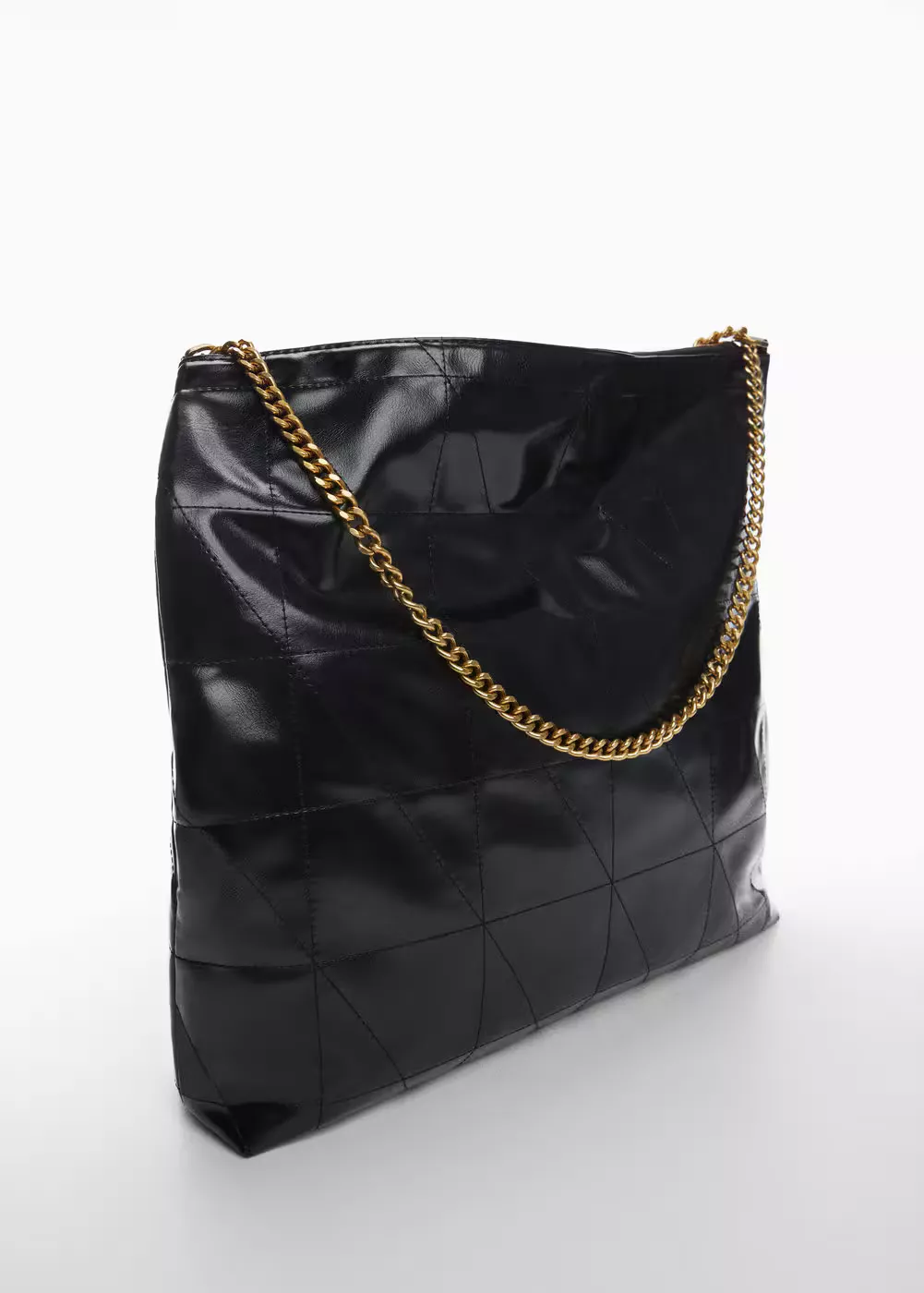 Quilted chain bag - Women, Mango USA