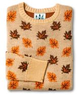 The Big Cozy Leaf Sweater - Tan | Kiel James Patrick