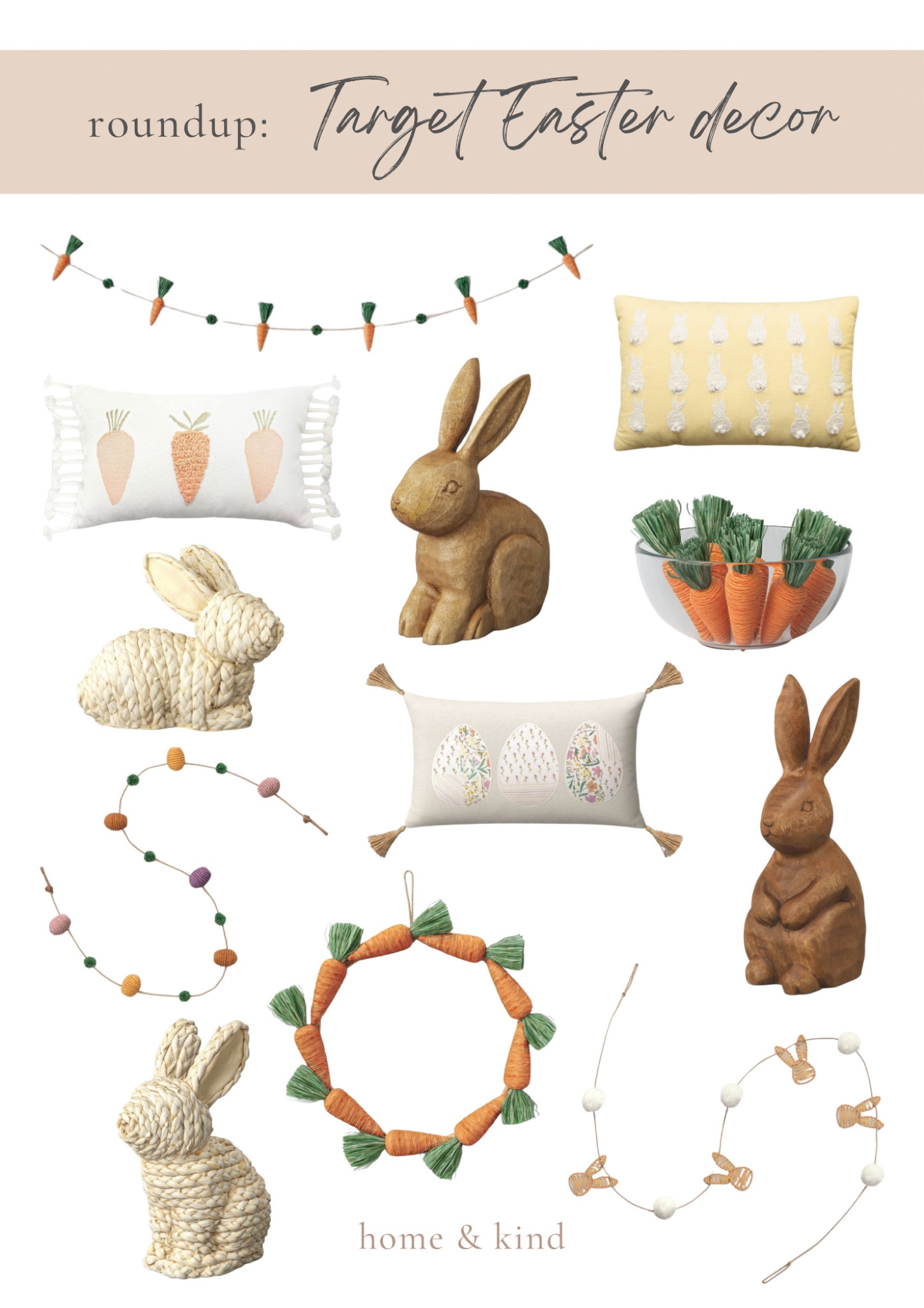 Neutral Target Easter decor roundup

#LTKSeasonal #LTKhome