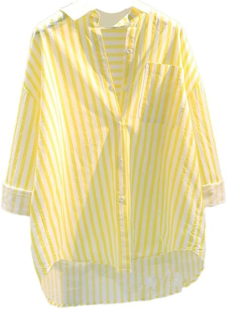 Aoleaky Women's French Style Casual Loose Summer Cotton Linen Blouse | Amazon (US)