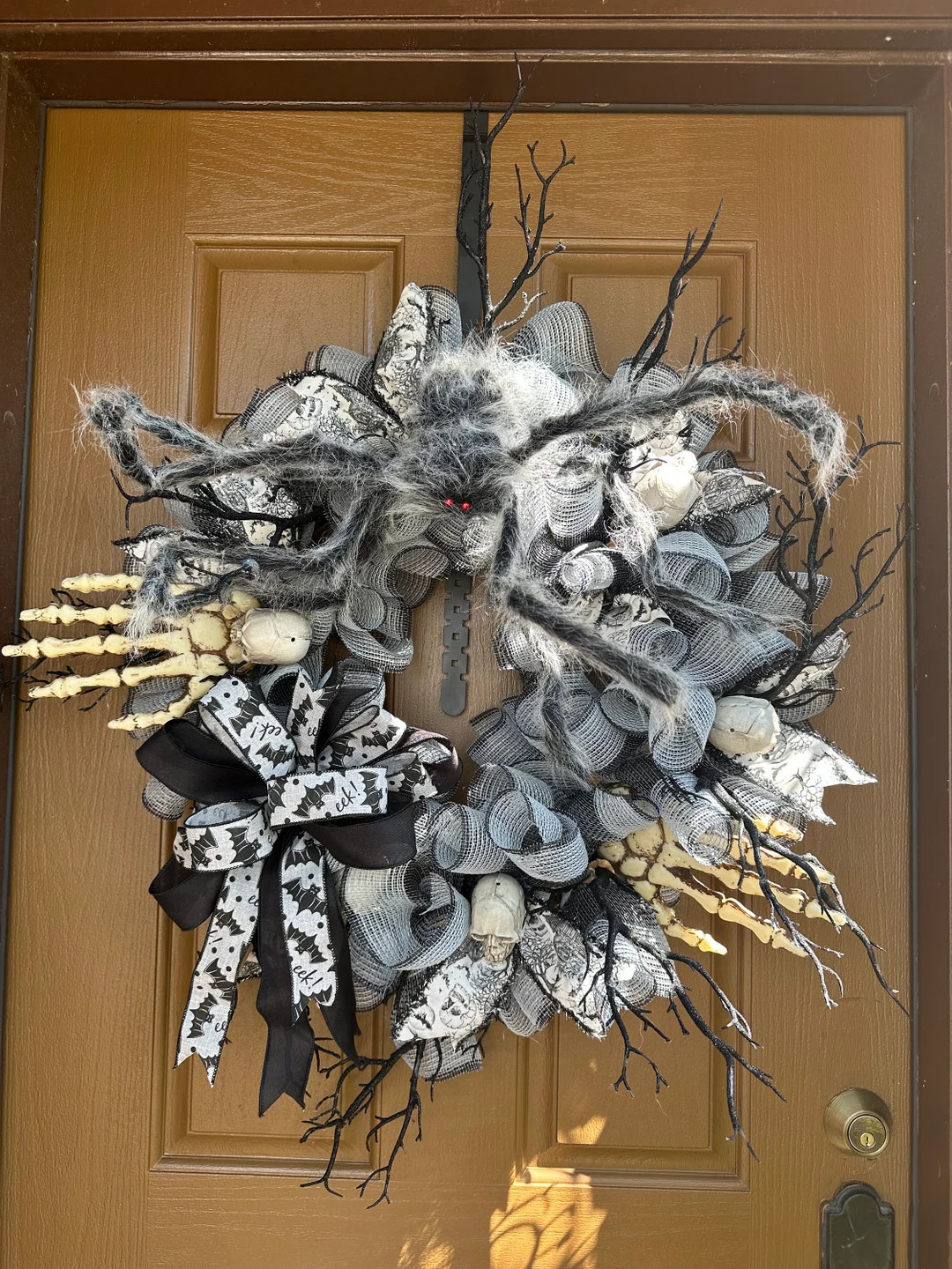 Scary Halloween Decorationsunique Halloween Wreathshalloween - Etsy | Etsy (US)