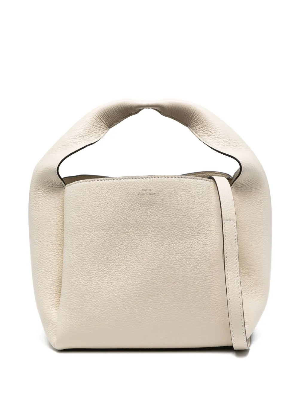 TOTEME Leather Bucket Bag | White | FARFETCH | Farfetch Global