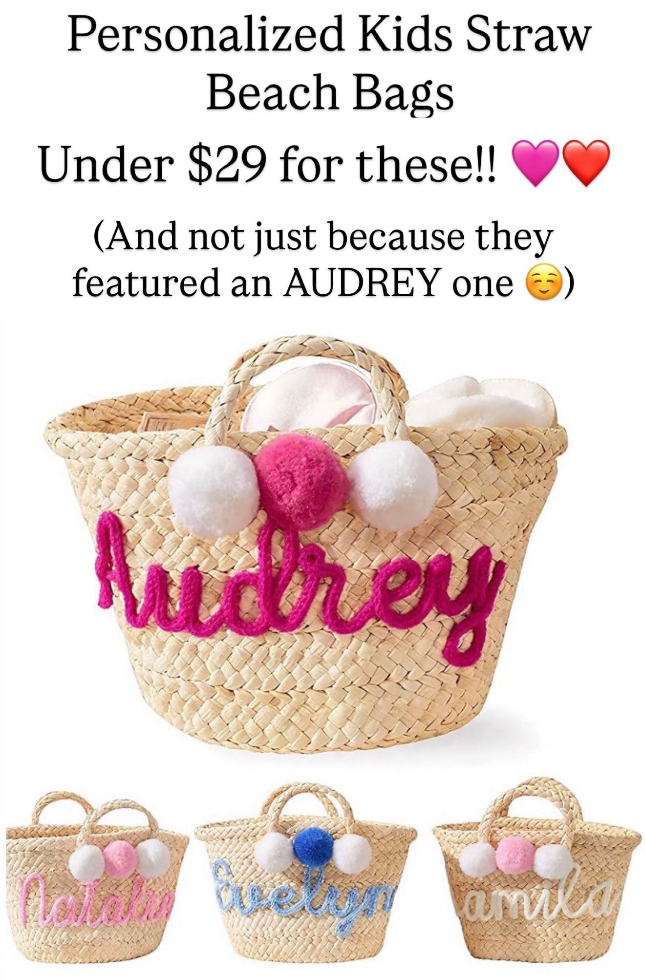 I love this personalized beach bags 

#LTKootd