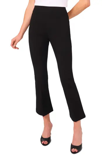 Halogen® Kick Flare Leg Pants in Rich Black at Nordstrom Rack, Size Small P | Nordstrom Rack