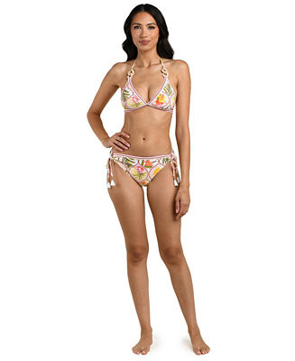 Women's Palm Nouveau Moderate Coverage Hipster Swim Bottoms | Macy's