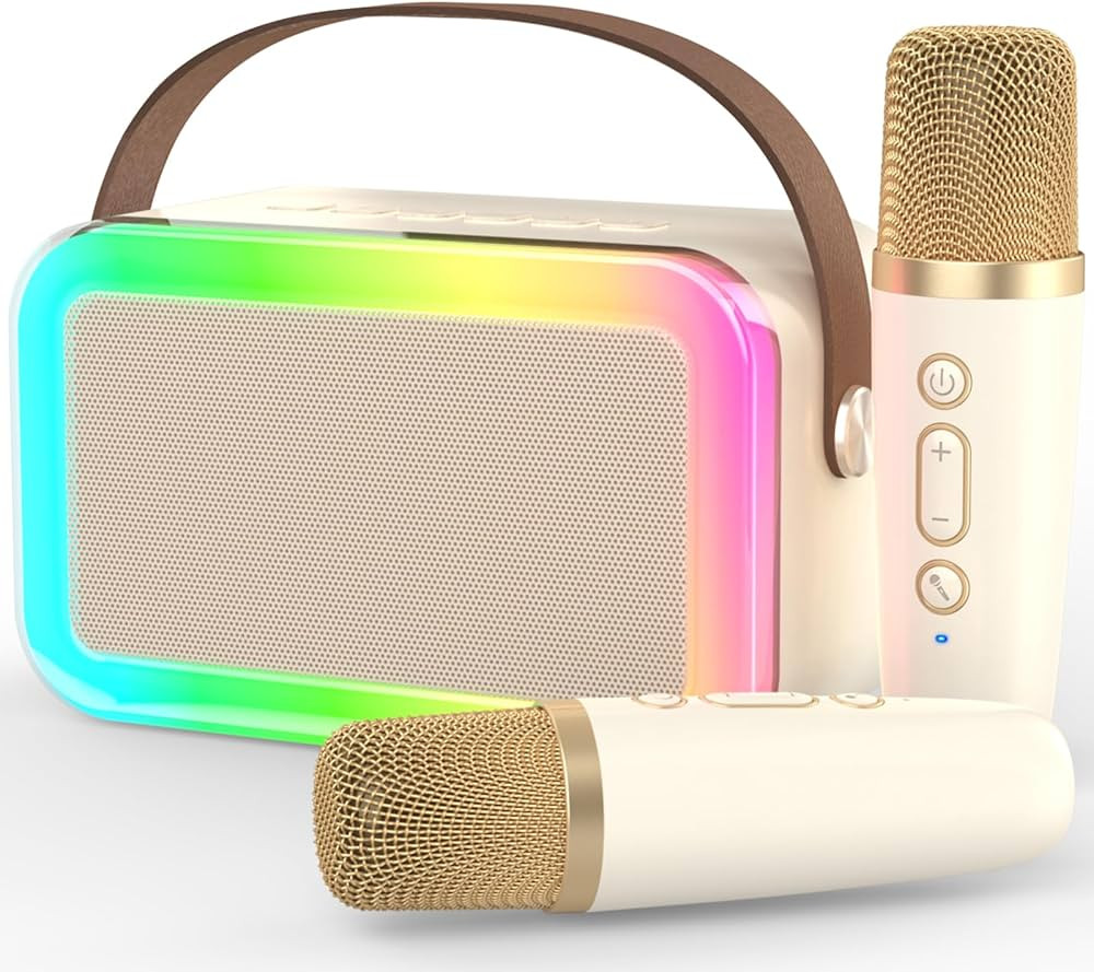 Karaoke Machine Microphone,Fun Toys Christmas Birthday Gifts for Adult Women Men Girls Kids Toddl... | Amazon (US)