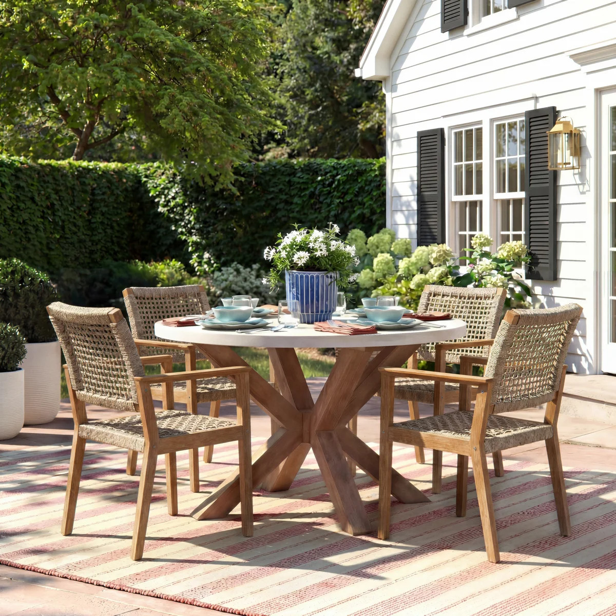 If you’ve been waiting for a sign… THIS IS IT 🤍 Wayfair 72-hour sale ends tonight and the patio dining sets are unreal rn 😍 think fall dinners outside, candles, cozy vibes 🍂 #fallhosting #outdoordining #ltkhome #wayfairsale #patioinspo #backyarddecor #cozyhome #ltkfall 

 #LTKSeasonal #LTKHome #LTKSaleAlert