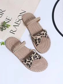 Leopard Two Way Wear Sandals | SHEIN