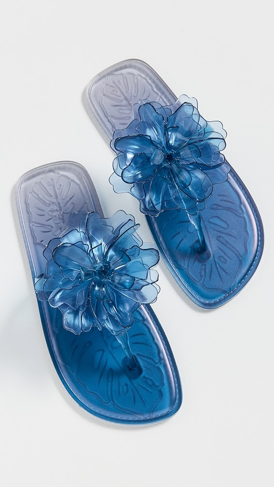 FARM Rio Exclusive Flower Jelly Flat Sandals | Shopbop | Shopbop