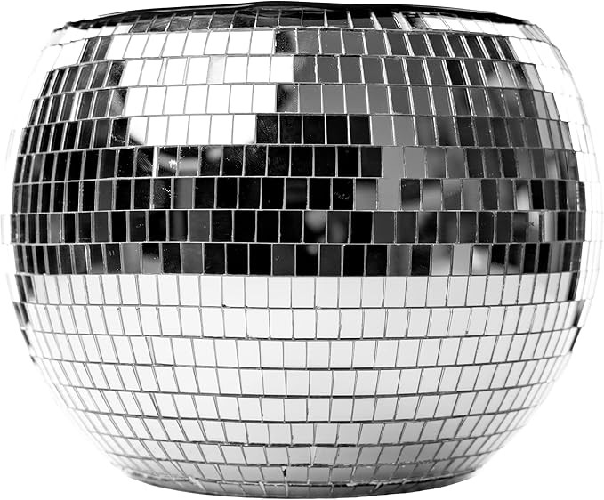 Disco Ice Bucket, Retro Party Accessories, Groovy Barware, Trendy Disco Ball Drinkware | Amazon (US)
