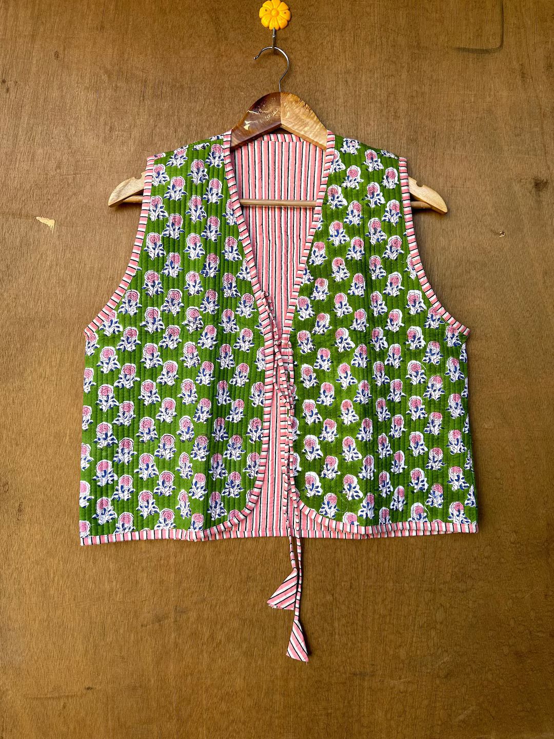 Sleeveless Cotton Patchwork Jackets, Indian Cotton Handmade Winter Jacket Coat, Bohemian Style Ja... | Etsy (US)