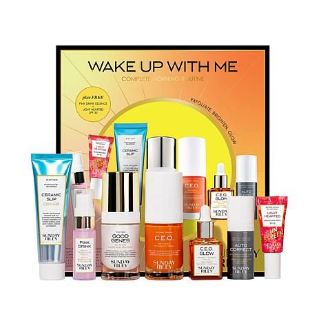 Sunday Riley Wake Up with Me Complete Morning Routine Multi-Piece Set | HSN
