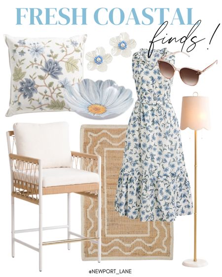 Shop these fresh coastal finds that are perfect for spring! 

Bar stool, counter stool, outdoor furniture, outdoor counter stool, spring dress, summer dress, scalloped lamp, embroidered pillow, throw pillow, blue and white



#LTKhome #LTKsalealert #LTKfindsunder100