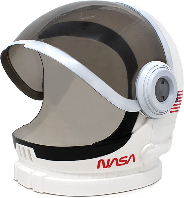 Astronaut Helmet with Movable Visor Pretend Play Toy Set for School Classroom Dress Up, Role Play... | Amazon (US)