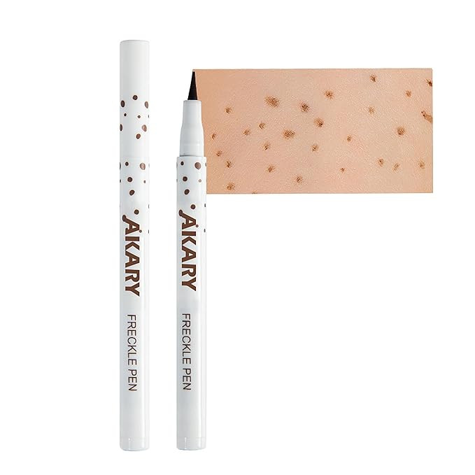AKARY Freckle Pen Professional Lifelike Face Concealer Point Out Natural Waterproof Longlasting S... | Amazon (US)