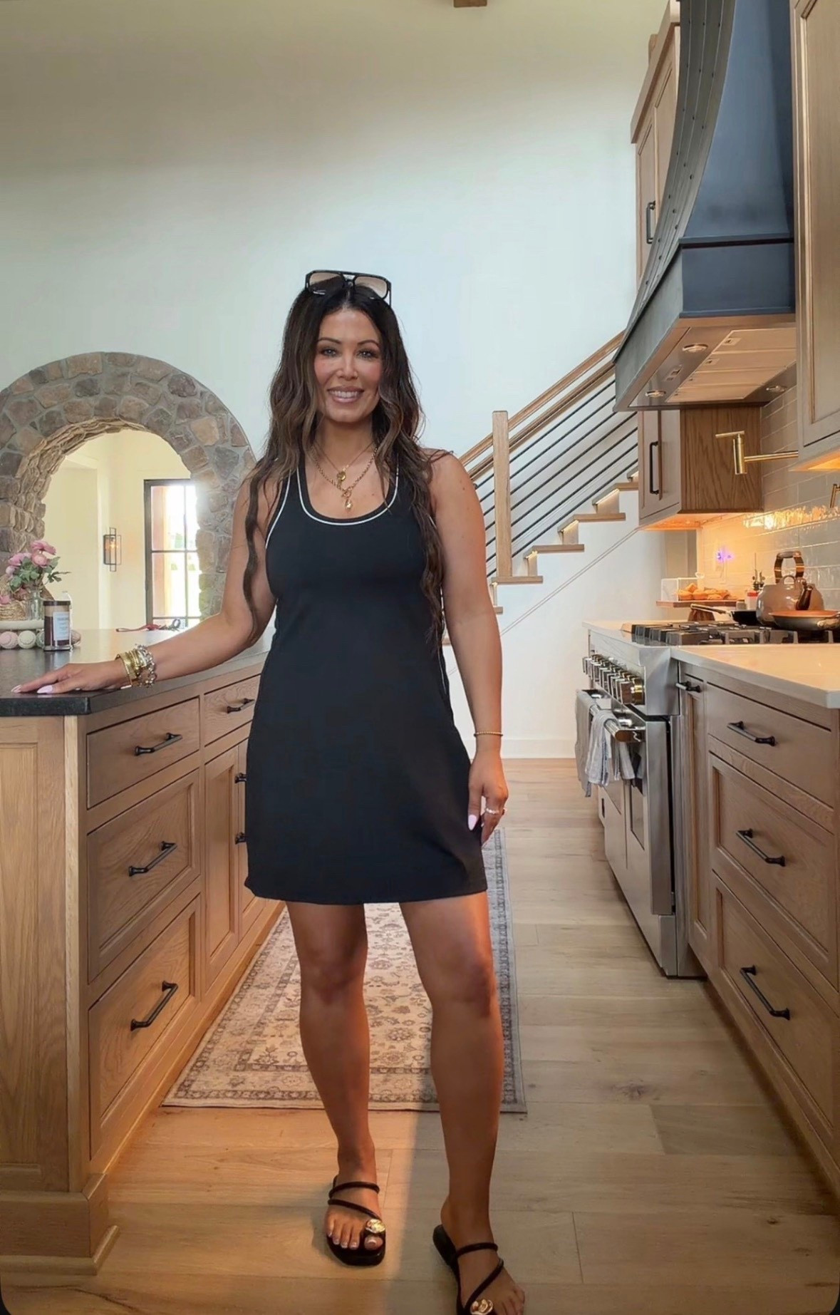 This @walmart dress is still IN STOCK!! Looks designer and has built-in shorts that you can pull down in the back for easy go to the restroom access 👏 Comes in multiple colors! 

I’m in a size small here! 


#walmartstyle #walmartfashion
#LTKgrwm #LTKootd #LTKmomlife

#LTKgrwm #LTKmomlife #LTKootd