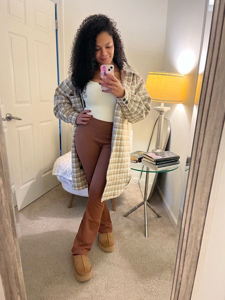 The coziest fall outfit! I found these amazing leggings and this body suit on Amazon! You can also find the Uggs there too! (While it lasts)

#LTKHolidaySale #LTKstyletip #LTKSeasonal