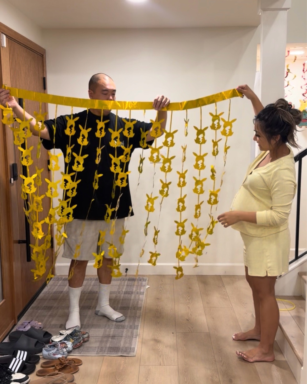 Adorable pickahu backdrop! Perfect for doorway birthday decor or any backdrop!

#LTKKids #LTKmomlife
