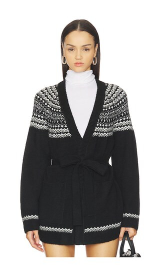 Wilder Wrap Cardigan in Black Combo | Revolve Clothing (Global)