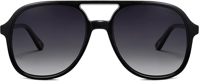 SOJOS Retro Polarized Aviator Sunglasses for Women Men Classic 70s Vintage Trendy Square Aviators... | Amazon (US)