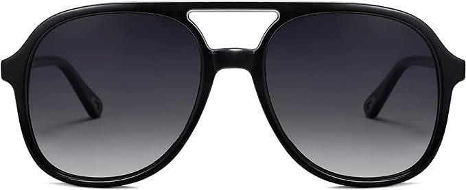 SOJOS Retro Polarized Aviator Sunglasses for Women Men Classic Square 70s Trendy Vintage Oversize... | Amazon (US)