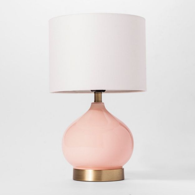 Glass Table Lamp (Includes LED Light Bulb) - Cloud Island&#8482; Pink | Target