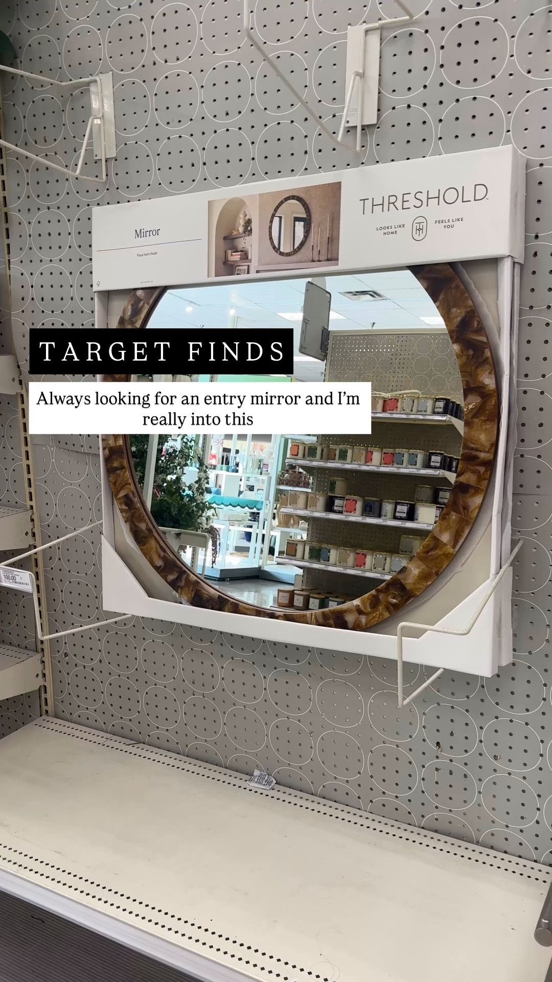 Absolutely love those faux horn round mirror find at Target. 

#RoundMirror #TargetHome #TargetFINDS #TargetStyle @Target 

#LTKmomlife #LTKHome