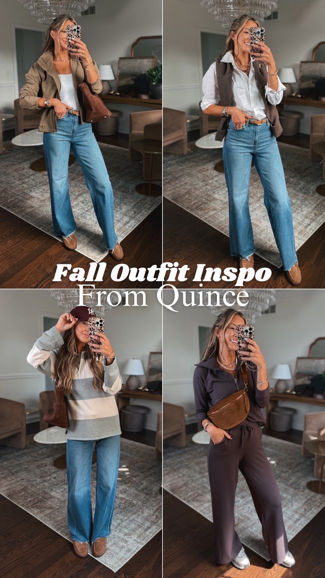 Quince fall finds!! The cutest classic looks for fall 🍁🍂🤎