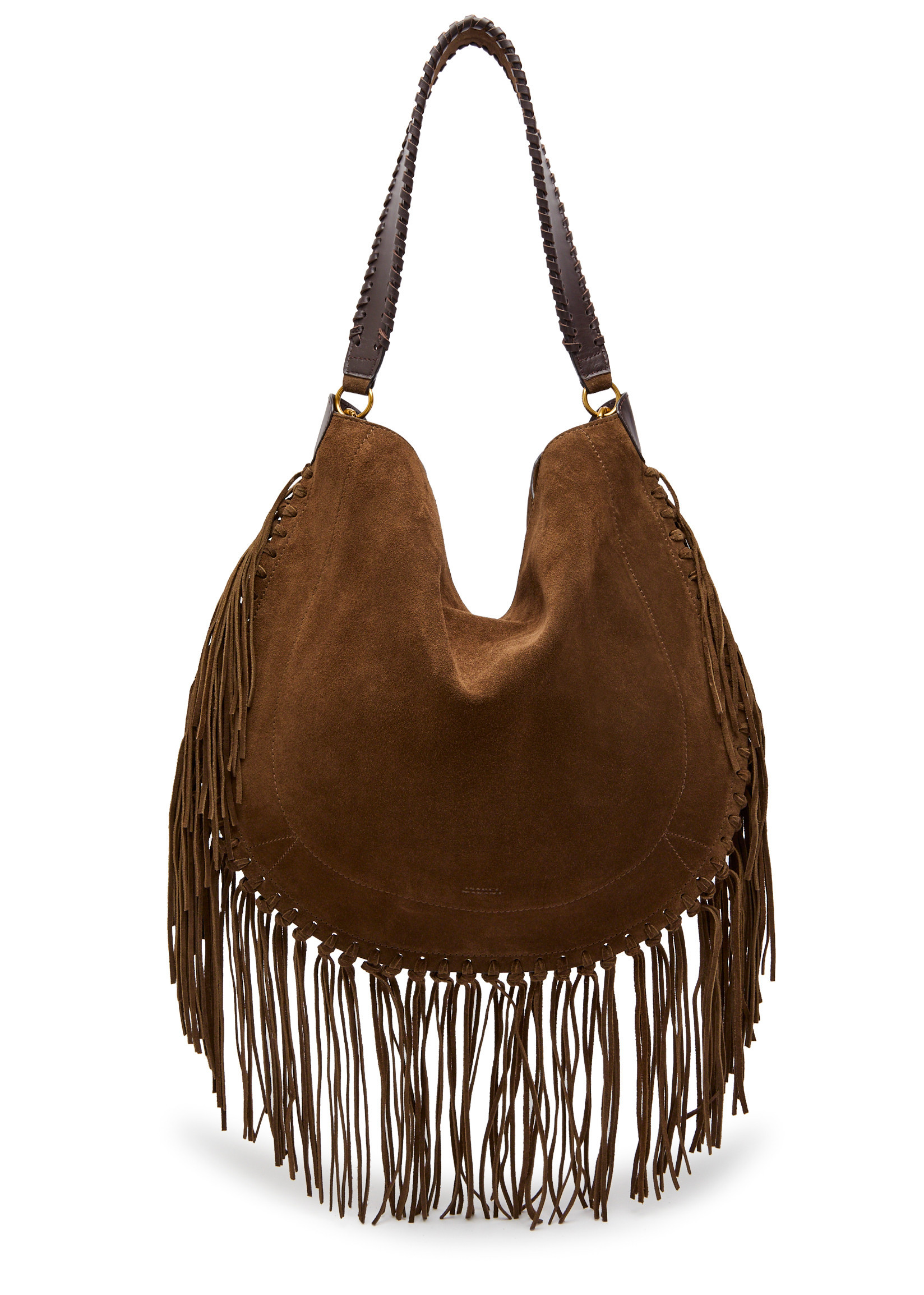 Oskan fringed suede hobo shoulder bag | Harvey Nichols