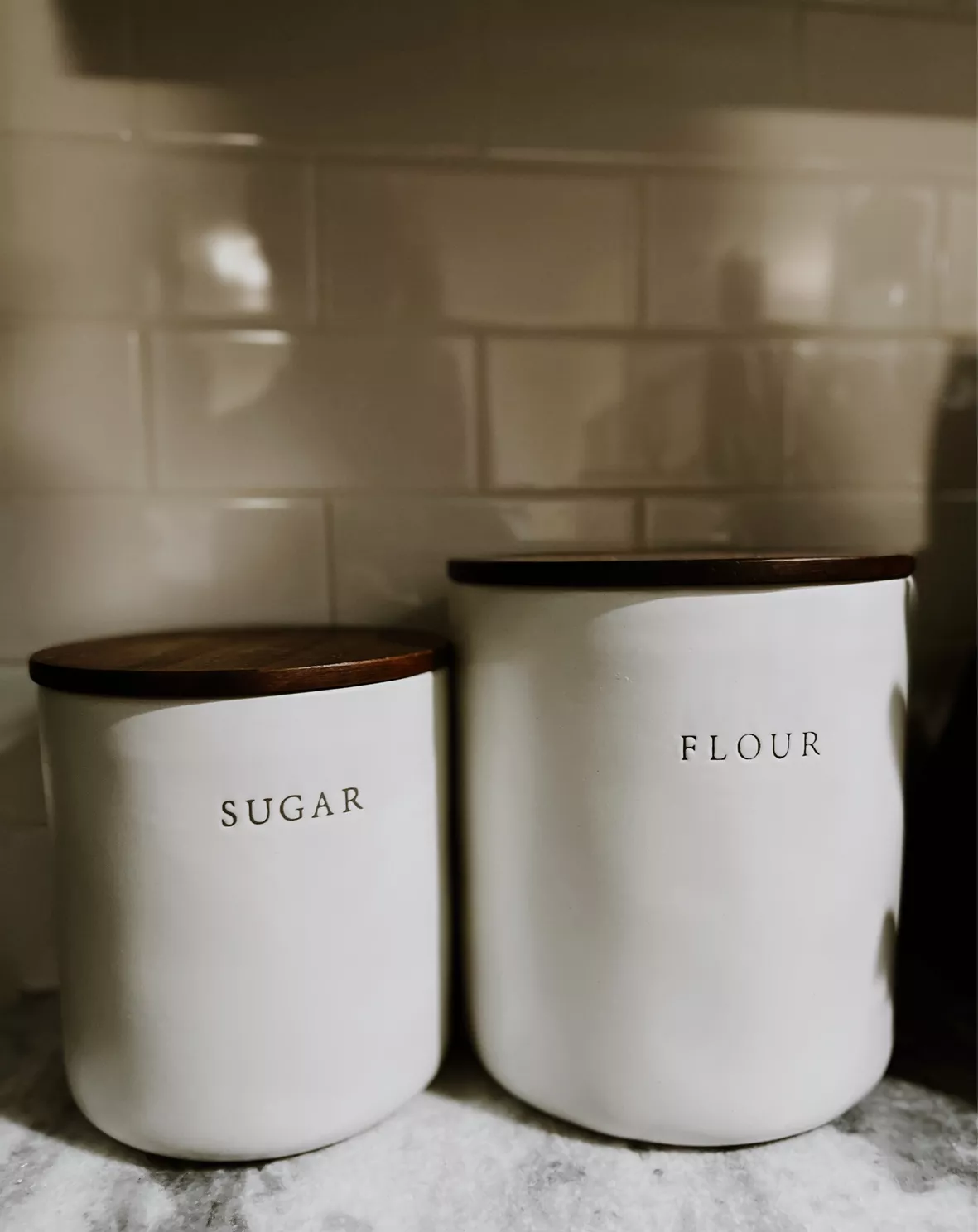 Flour And Sugar Containers