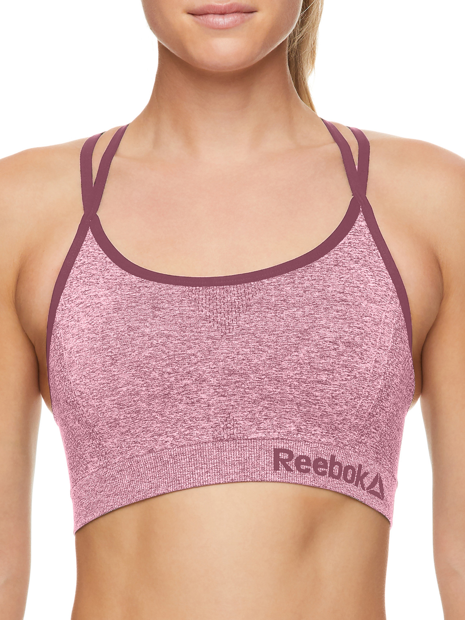 Reebok - Reebok Women's Active 2.0 Seamless Strappy Bra - Walmart.com | Walmart (US)