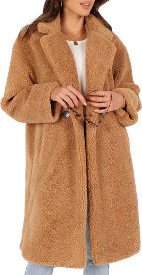 Beatrice Oversize Faux Shearling Coat | Nordstrom