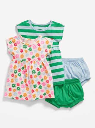 Short-Sleeve Dress and Bloomers Set for Baby | Old Navy (US)