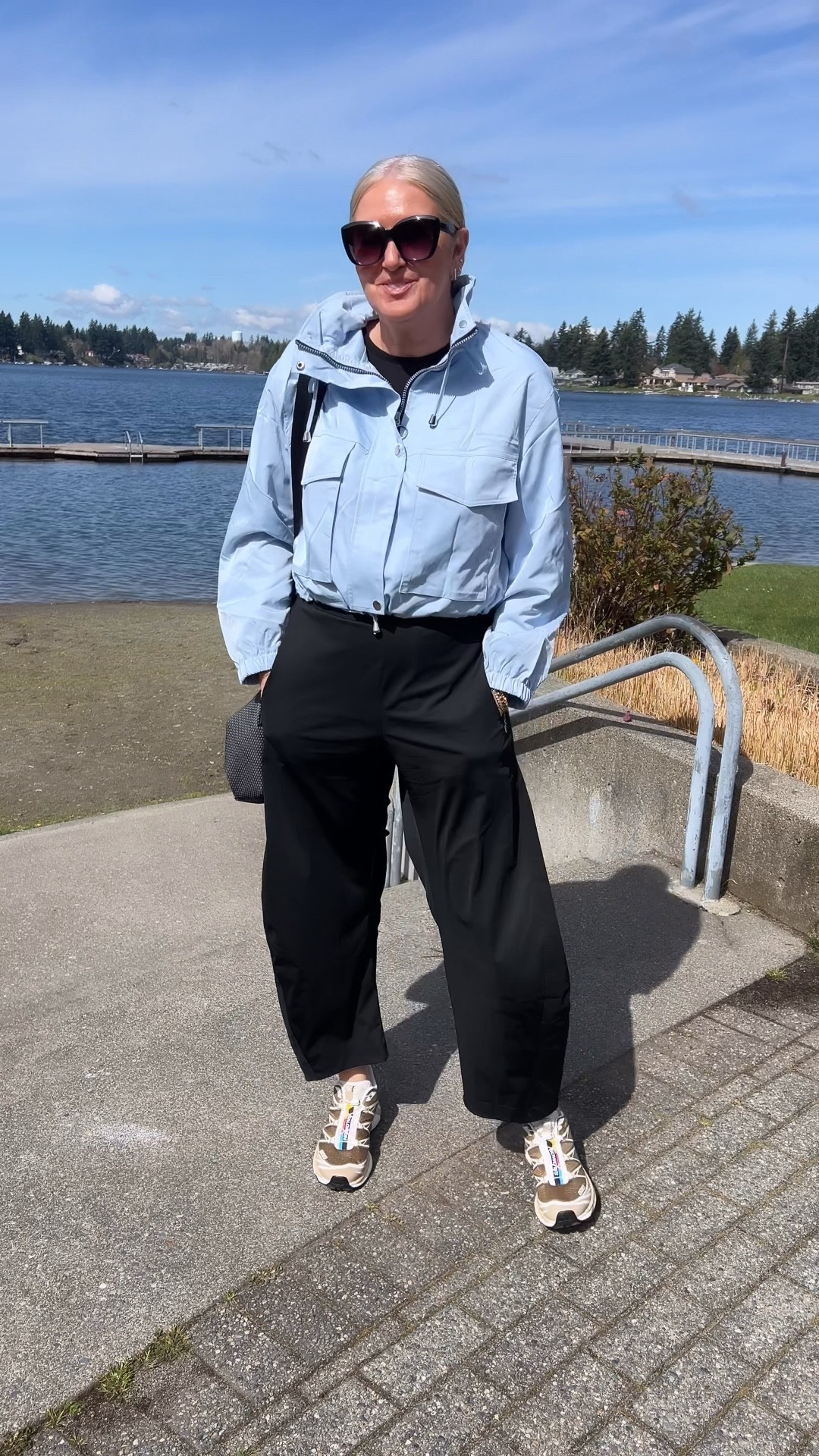 TWO pieces from Amazon that make the best easy COMFY outfit!  🛍️Comment SHOP for links! 

Jacket size large
Pants size medium 

These pants are a great look for less that are perfect for travel, errands and even can be dressed up! 

This jacket is Darling! It has that amazing funnel neck, it’s great quality, under $40 and comes in several Colors!  

#amazonfinds #amazon #traveloutfit #casualstyle #midlife 
Travel pants, look for less, over50, over40, ootd 

#LTKdayinmylife #LTKootd #LTKOver40