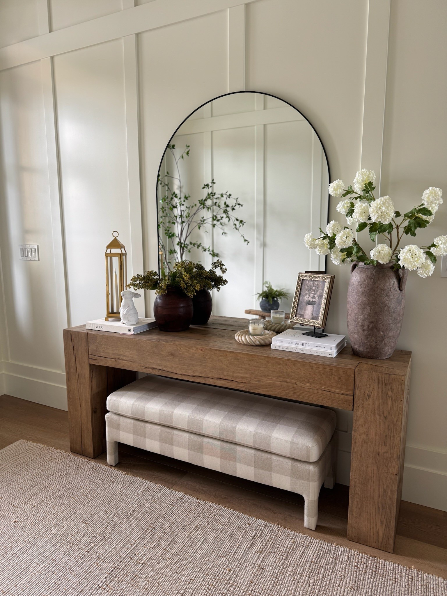 This bench is back in stock and on sale!! Normally $180 but 25% off right now and only $135!! Such a pretty piece for spring! 

#LTKHome #LTKStyleTip #LTKSaleAlert