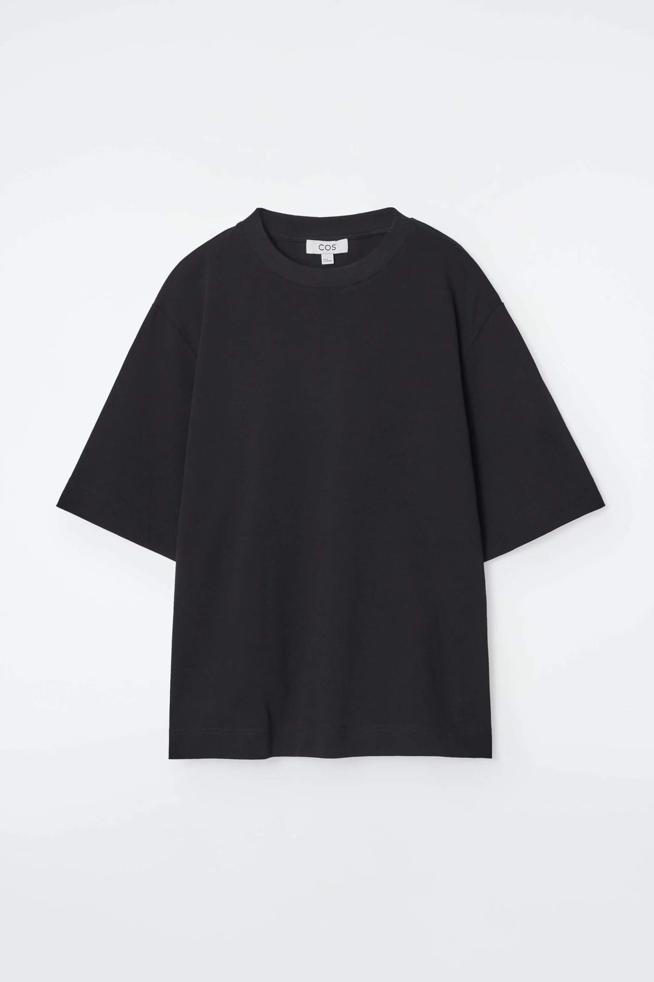 OVERSIZED T-SHIRT - BLACK | COS UK