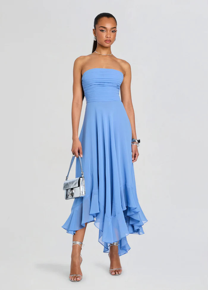 Louisa Chiffon Dress | Retrofete