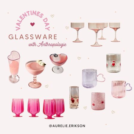 The prettiest glassware from Anthro, perfect for Valentine’s Day 🎀🍾💕

#LTKHoliday #LTKhome #LTKfindsunder50