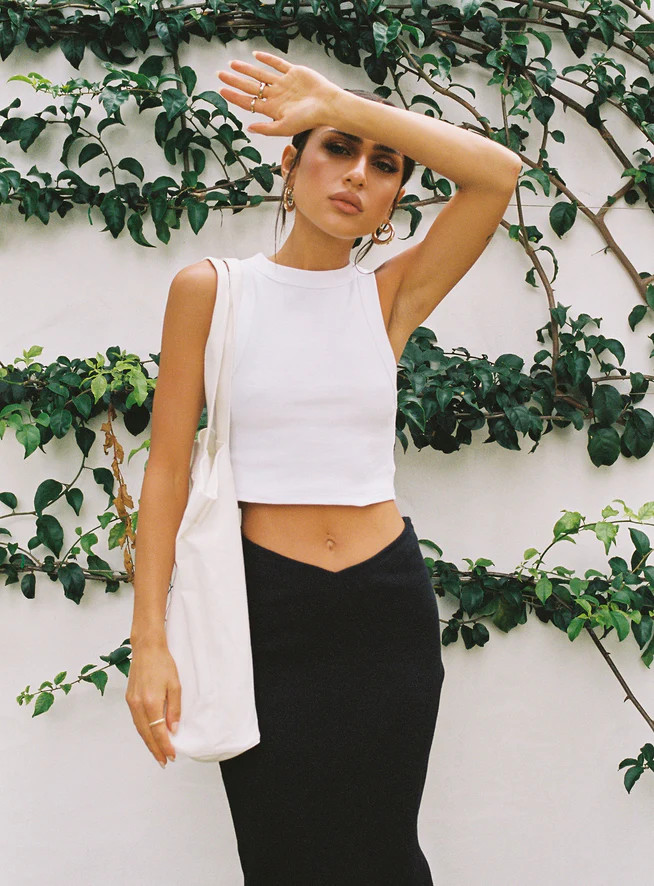 Classic Tank Top White | Princess Polly US