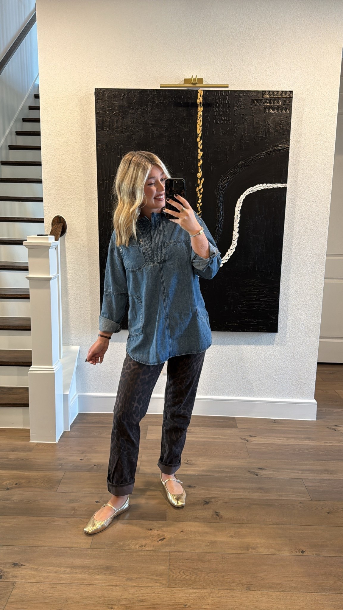 Church outfit - medium top and size 29R jeans 

#LTKMidsize #LTKStyleTip